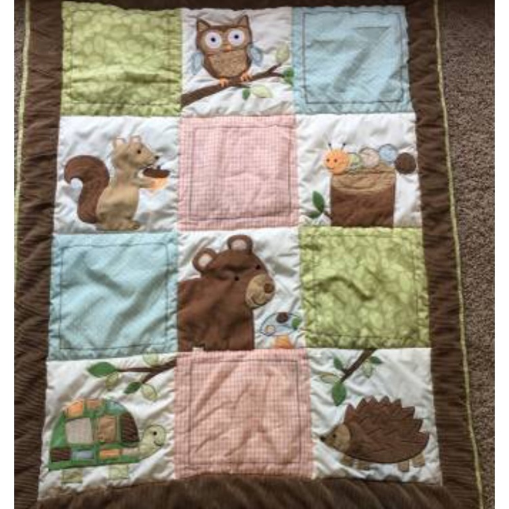 Boy woodland nursery decor